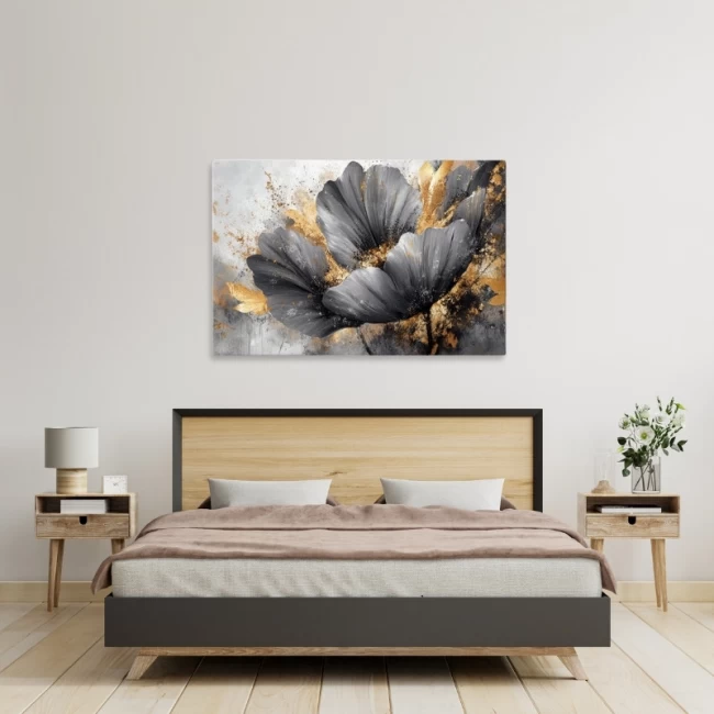 Πίνακας σε καμβά "Flowers Whispering in the Night" Megapap ψηφιακής εκτύπωσης 140x100x3εκ. Πίνακας σε καμβά "Flowers Whispering in the Night" Megapap ψηφιακής εκτύπωσης 140x100x3εκ.
