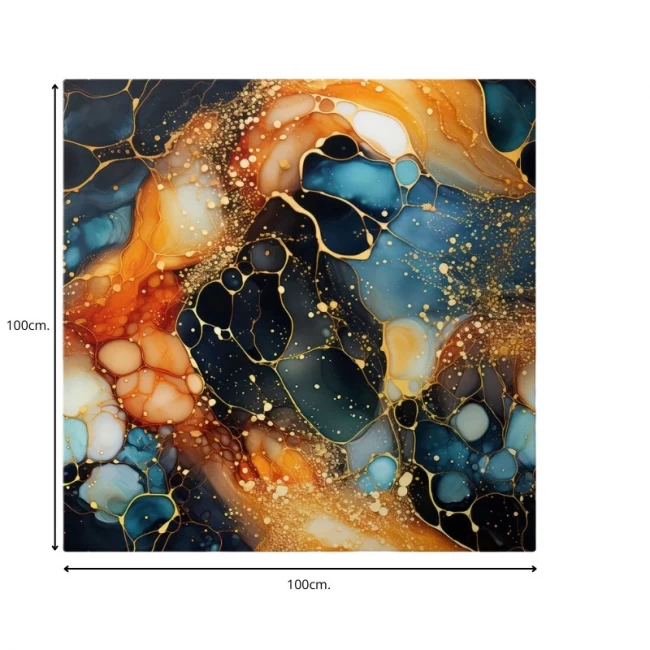 Πίνακας σε καμβά "Universal Texture Abstract" Megapap ψηφιακής εκτύπωσης 100x100x3εκ. Πίνακας σε καμβά "Universal Texture Abstract" Megapap ψηφιακής εκτύπωσης 100x100x3εκ.