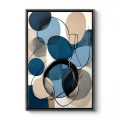 Πίνακας σε καμβά "Blue and Beige Abstract" Megapap ψηφιακής εκτύπωσης με κορνίζα χρώμα μαύρο 70x100x3εκ. Πίνακας σε καμβά "Blue and Beige Abstract" Megapap ψηφιακής εκτύπωσης με κορνίζα χρώμα μαύρο 70x100x3εκ.