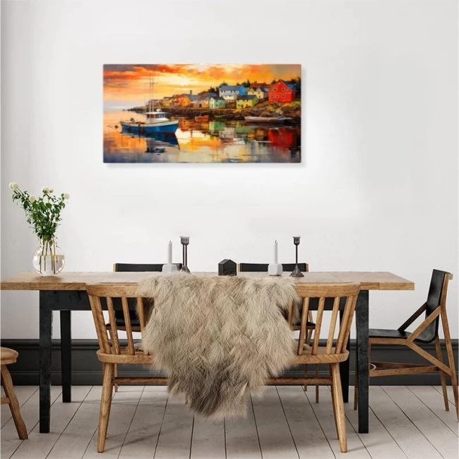 Πίνακας σε καμβά "Fishing Boat" Megapap ψηφιακής εκτύπωσης 120x60x3εκ. Πίνακας σε καμβά "Fishing Boat" Megapap ψηφιακής εκτύπωσης 120x60x3εκ.