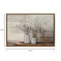 Πίνακας σε καμβά "Willow Flowers" Megapap ψηφιακής εκτύπωσης με κορνίζα χρώμα χρυσό 140x100x3εκ. Πίνακας σε καμβά "Willow Flowers" Megapap ψηφιακής εκτύπωσης με κορνίζα χρώμα χρυσό 140x100x3εκ.