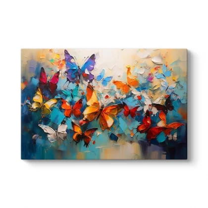 Πίνακας σε καμβά "Festival of Butterflies" Megapap ψηφιακής εκτύπωσης 100x70x3εκ. Πίνακας σε καμβά "Festival of Butterflies" Megapap ψηφιακής εκτύπωσης 100x70x3εκ.