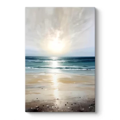 Πίνακας σε καμβά "Sunrise on the Beach" Megapap ψηφιακής εκτύπωσης 50x75x3εκ. Πίνακας σε καμβά "Sunrise on the Beach" Megapap ψηφιακής εκτύπωσης 50x75x3εκ.