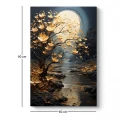 Πίνακας σε καμβά "Dance of Flowers in Moonlight" Megapap ψηφιακής εκτύπωσης 60x90x3εκ. Πίνακας σε καμβά "Dance of Flowers in Moonlight" Megapap ψηφιακής εκτύπωσης 60x90x3εκ.