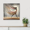 Πίνακας σε καμβά "Abstract Woman" Megapap ψηφιακής εκτύπωσης 60x60x3εκ. Πίνακας σε καμβά "Abstract Woman" Megapap ψηφιακής εκτύπωσης 60x60x3εκ.