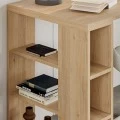 Γραφείο εργασίας Colmar Megapap χρώμα sapphire oak 140x60x75εκ