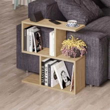 Βοηθητικό τραπεζάκι Homemania Megapap χρώμα sapphire oak 60x20x60εκ.