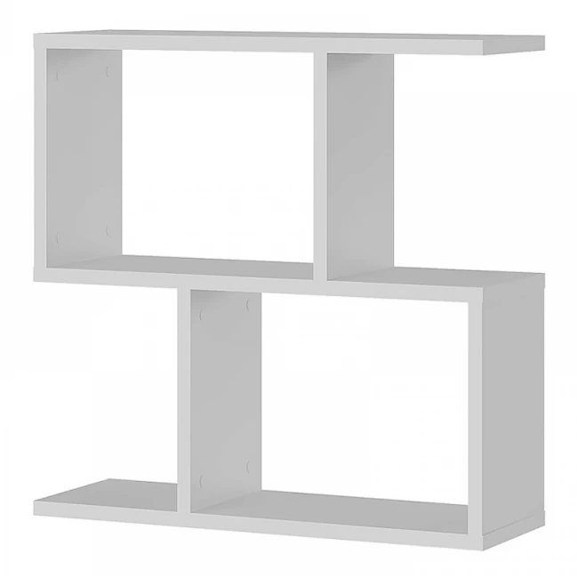 Βοηθητικό τραπεζάκι Homemania Megapap χρώμα λευκό 60x20x60εκ.