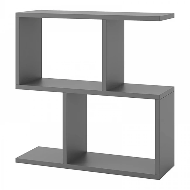 Βοηθητικό τραπεζάκι Homemania Megapap χρώμα ανθρακί 60x20x60εκ.