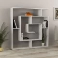 Βιβλιοθήκη Labirent Megapap χρώμα λευκό 125x22x129εκ.