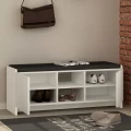 Παπουτσοθήκη Zulla Megapap χρώμα λευκό 110x37x43εκ.