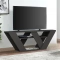 Έπιπλο τηλεόρασης Pipralla Megapap χρώμα ανθρακί 110x30x40εκ.