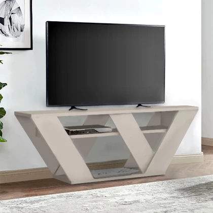 Έπιπλο τηλεόρασης Pipralla Megapap χρώμα sandstone 110x30x40εκ. Έπιπλο τηλεόρασης Pipralla Megapap χρώμα sandstone 110x30x40εκ.