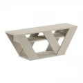 Έπιπλο τηλεόρασης Pipralla Megapap χρώμα sandstone 110x30x40εκ.
