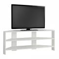 Έπιπλο τηλεόρασης γωνιακό Thales Megapap χρώμα λευκό 110x36x45εκ.