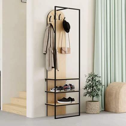 Έπιπλο εισόδου Archy Megapap χρώμα sapphire oak 53x31,7x180εκ. Έπιπλο εισόδου Archy Megapap χρώμα sapphire oak 53x31,7x180εκ.
