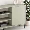 Μπουφές Frem Megapap χρώμα ash green 150x40x81εκ.
