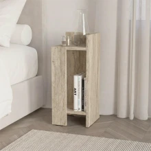 Κομοδίνο Elos Megapap δεξί χρώμα travertine 25x27x60εκ.