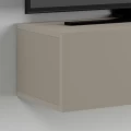 Έπιπλο τηλεόρασης επιτοίχιο Francy Megapap χρώμα sandstone 135x31,7x25εκ.