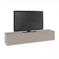 Έπιπλο τηλεόρασης επιτοίχιο Francy Megapap χρώμα sandstone 135x31,7x25εκ.