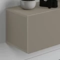 Έπιπλο τηλεόρασης επιτοίχιο Francy Megapap χρώμα sandstone 180x30x30εκ.