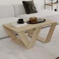Τραπεζάκι σαλονιού Pipra Megapap χρώμα sapphire oak 110x60x40εκ.