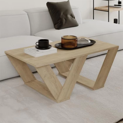 Τραπεζάκι σαλονιού Pipra Megapap χρώμα sapphire oak 110x60x40εκ. Τραπεζάκι σαλονιού Pipra Megapap χρώμα sapphire oak 110x60x40εκ.
