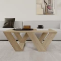 Τραπεζάκι σαλονιού Pipra Megapap χρώμα sapphire oak 110x60x40εκ.