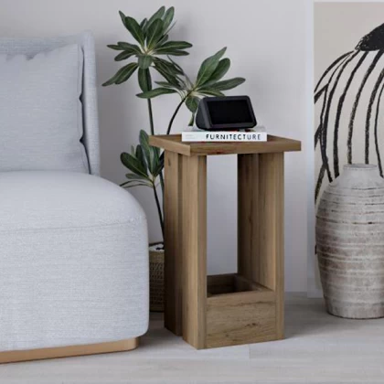 Τραπεζάκι βοηθητικό Tasos Megapap χρώμα sepet oak 30x30x50,3εκ. Τραπεζάκι βοηθητικό Tasos Megapap χρώμα sepet oak 30x30x50,3εκ.