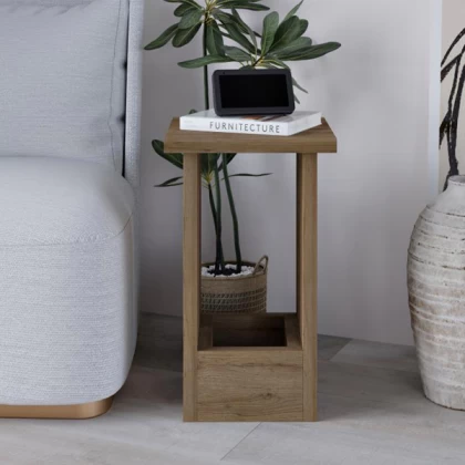 Τραπεζάκι βοηθητικό Tasos Megapap χρώμα sepet oak 30x30x50,3εκ. Τραπεζάκι βοηθητικό Tasos Megapap χρώμα sepet oak 30x30x50,3εκ.