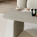 Τραπεζάκι σαλονιού Pietra Megapap χρώμα neo travertine 100x60x41,8εκ.
