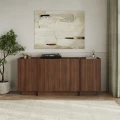 Μπουφές Dorma Megapap χρώμα καρυδί milano 180x45x80,2εκ.