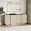 Μπουφές Dorma Megapap χρώμα travertine 180x45x80,2εκ.