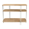 Κονσόλα Notus Megapap χρώμα sapphire oak 92x34,5x75εκ.