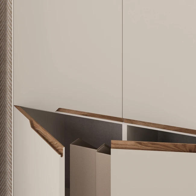 Μπουφές Arch Megapap χρώμα sandstone 98x40x120,5εκ.