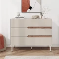 Συρταριέρα Arch Megapap χρώμα sandstone 98x40x78,5εκ.