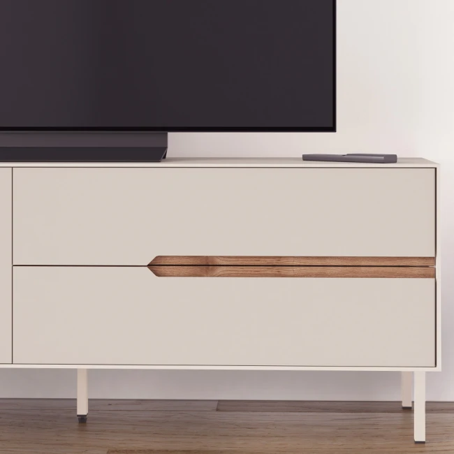 Έπιπλο τηλεόρασης Arch Megapap χρώμα sandstone 150x35x56,5εκ.