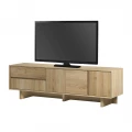 Έπιπλο τηλεόρασης Capri Megapap χρώμα sapphire oak 180x45x55εκ.