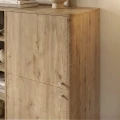 Μπουφές Colia Megapap χρώμα sepet oak 85x44x120,4εκ.