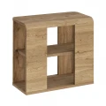 Τραπεζάκι βοηθητικό Colia Megapap χρώμα sepet oak 58x25x50εκ.