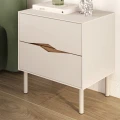 Κομοδίνο Marquise Megapap χρώμα sandstone 50x35x52,3εκ.