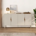 Μπουφές Marquise Megapap χρώμα sandstone 150x40x78,5εκ.