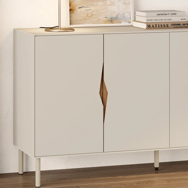 Μπουφές Marquise Megapap χρώμα sandstone 150x40x78,5εκ.