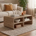 Τραπεζάκι σαλονιού Rovel Megapap χρώμα sepet oak 80,3x50x32,5εκ.