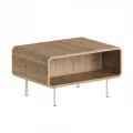 Τραπεζάκι σαλονιού Draen Megapap χρώμα sepet oak 70,3x50x38,7εκ.