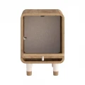 Κομοδίνο Doro Megapap χρώμα sepet oak 35,3x34x51εκ.
