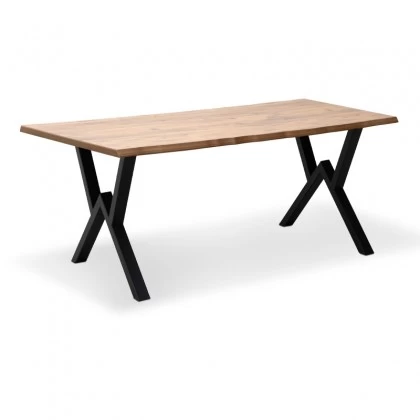 Τραπέζι Walter Megapap Mdf - μεταλλικό χρώμα ακακίας 140x80x75εκ. Τραπέζι Walter Megapap Mdf - μεταλλικό χρώμα ακακίας 140x80x75εκ.