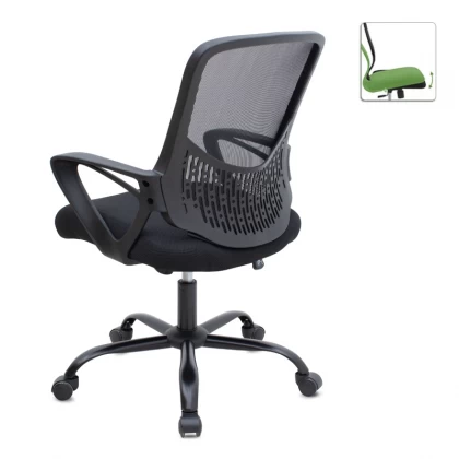 Καρέκλα γραφείου Freda Megapap με ύφασμα Mesh χρώμα μαύρο 65x65x90/100εκ. Καρέκλα γραφείου Freda Megapap με ύφασμα Mesh χρώμα μαύρο 65x65x90/100εκ.