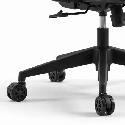 Ανταλλακτικά Ροδάκια Megapap για καρέκλες γραφείου σετ 5 τμχ χρώμα μαύρο