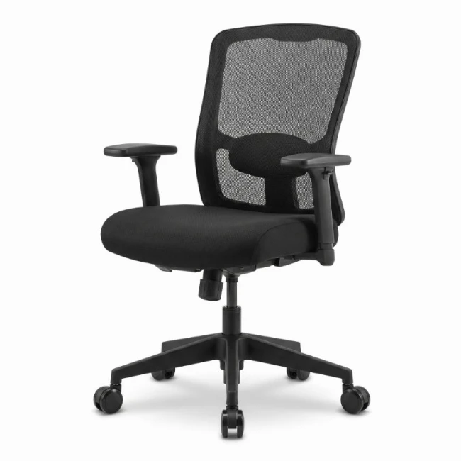 Ανταλλακτικά Ροδάκια Megapap για καρέκλες γραφείου σετ 5 τμχ χρώμα μαύρο